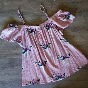 Large off the shoulder blouse